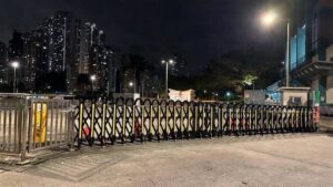鋁合金圓頂拉閘
