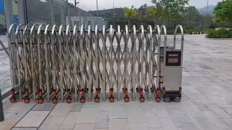 電動伸縮拉閘安裝