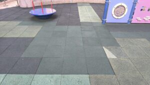兒童遊樂場地墊更換工程