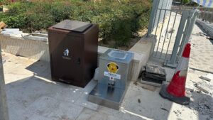 戶外狗糞收集箱安裝工程