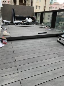 環保塑木（WPC）地板安裝工程