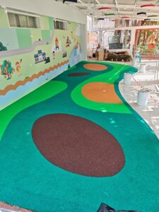  EPDM 現場無縫安全地墊鋪設工程