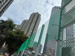 葵涌運動場足球場加設高空圍網